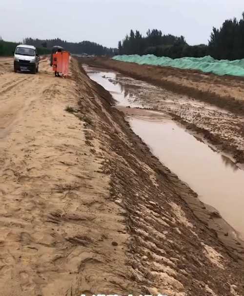 运城稷山县河道降水
